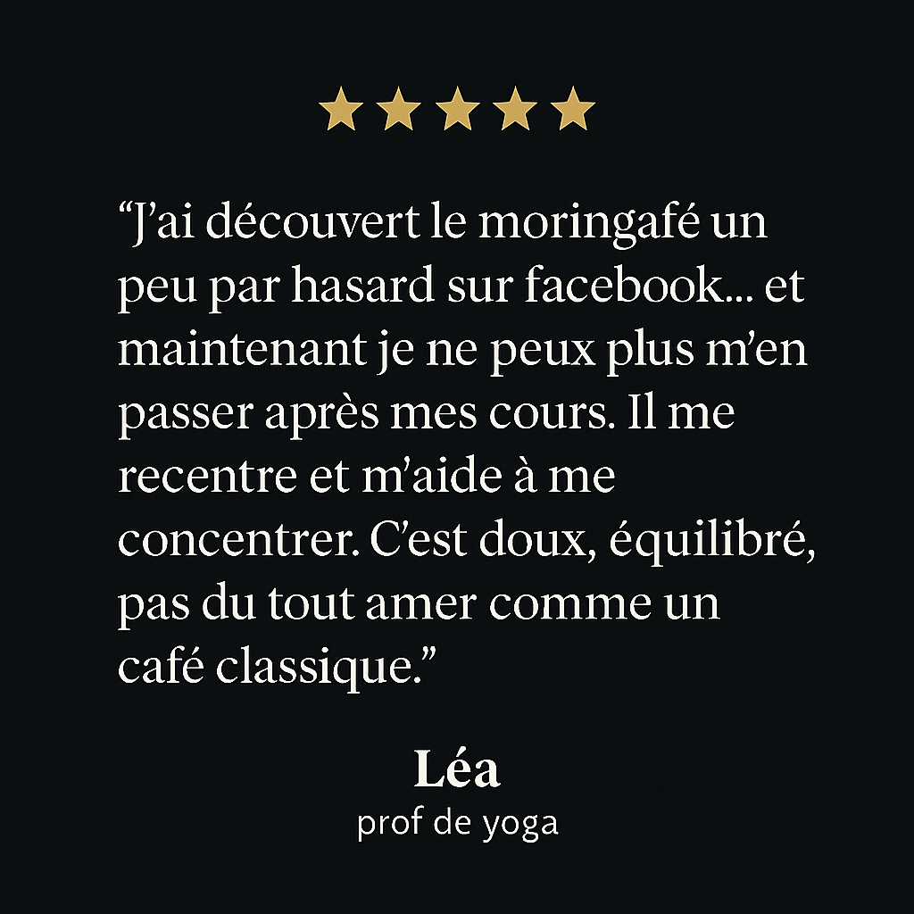 Moringafé - Café antioxydant qui renforce votre corps (340g)