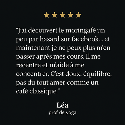 Moringafé - Café antioxydant qui renforce votre corps (340g)