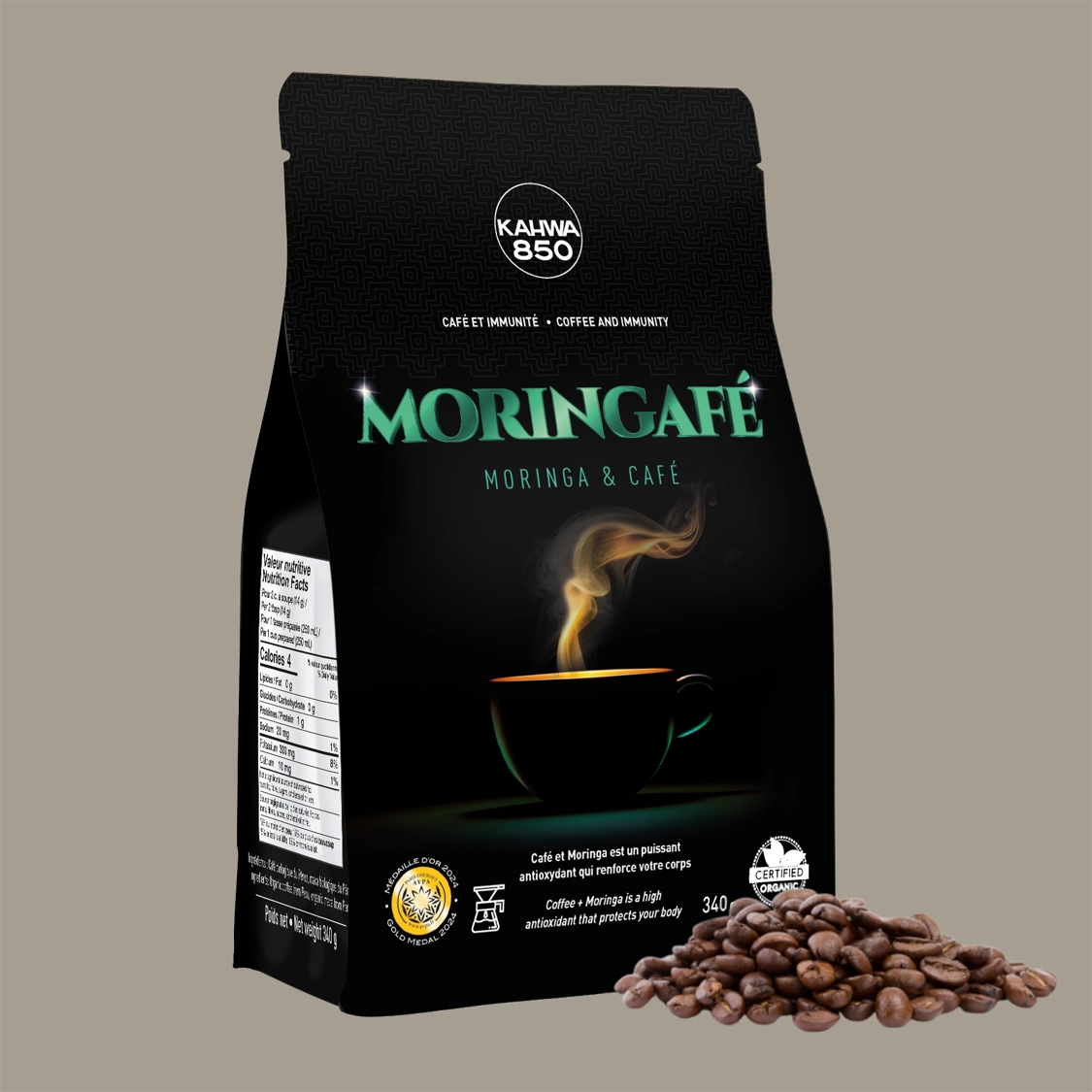 Moringafe - Antioxidant Coffee that Strengthens Your Body (340g)